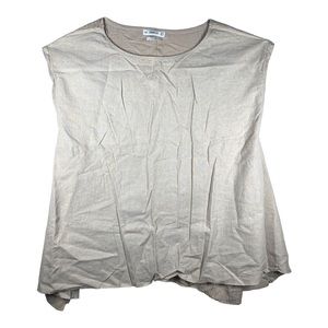 Zara  Women oversized knit Tan top Size  medium